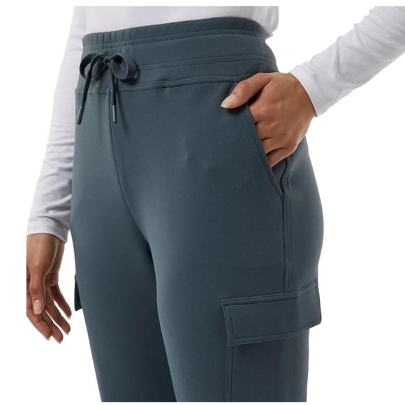 NWT 32 Degrees Women's Tech Cargo Jogger Sweatpants Blue Size M $60 4HL205 - Picture 4 of 4